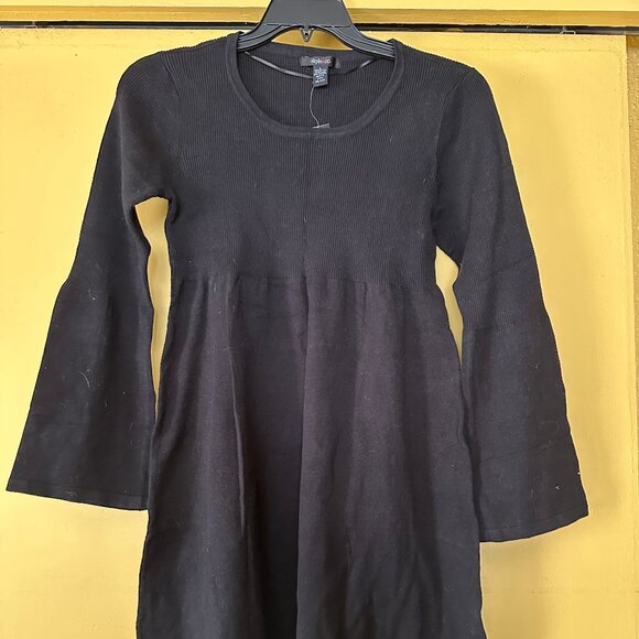 Style & Co. Dresses & Skirts - Style & Co.  Black Knit Dress, Cotton Blend  Women Size Large   $69 retail   NWT